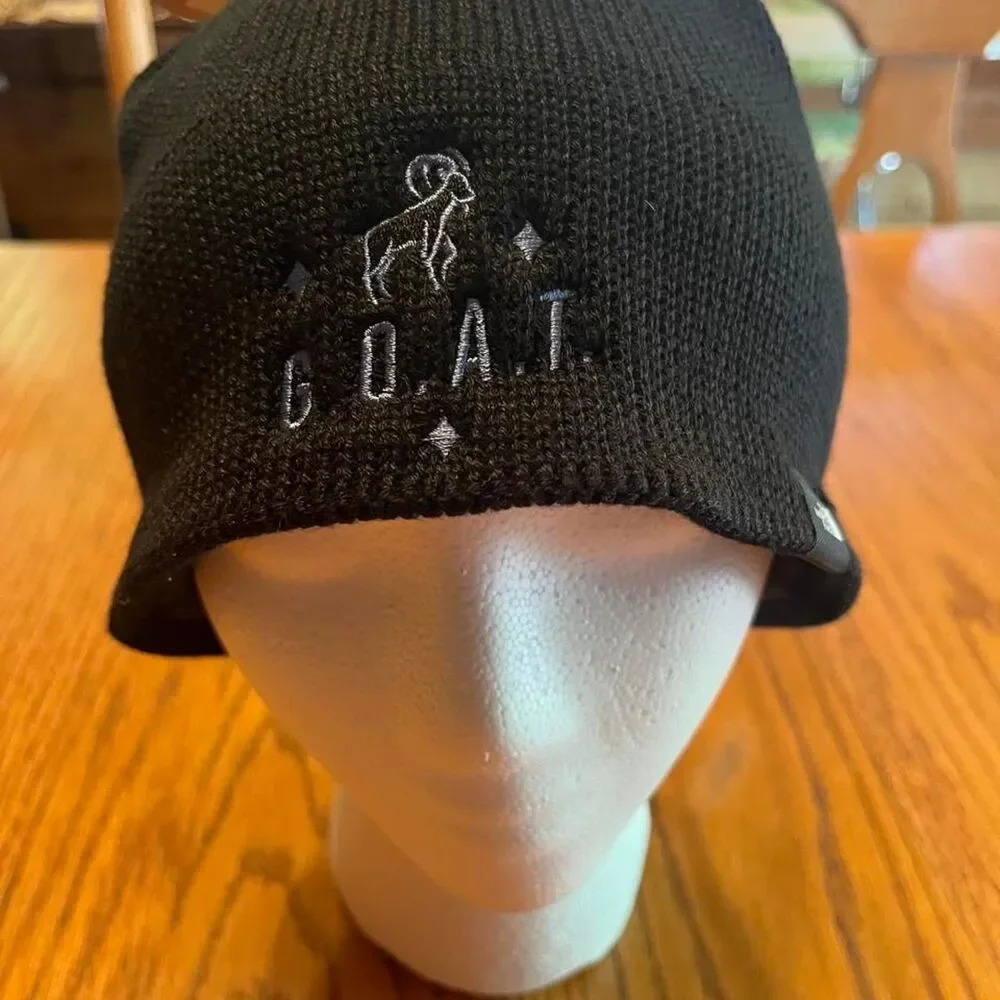 The North Face Black Knit Mountain Beanie